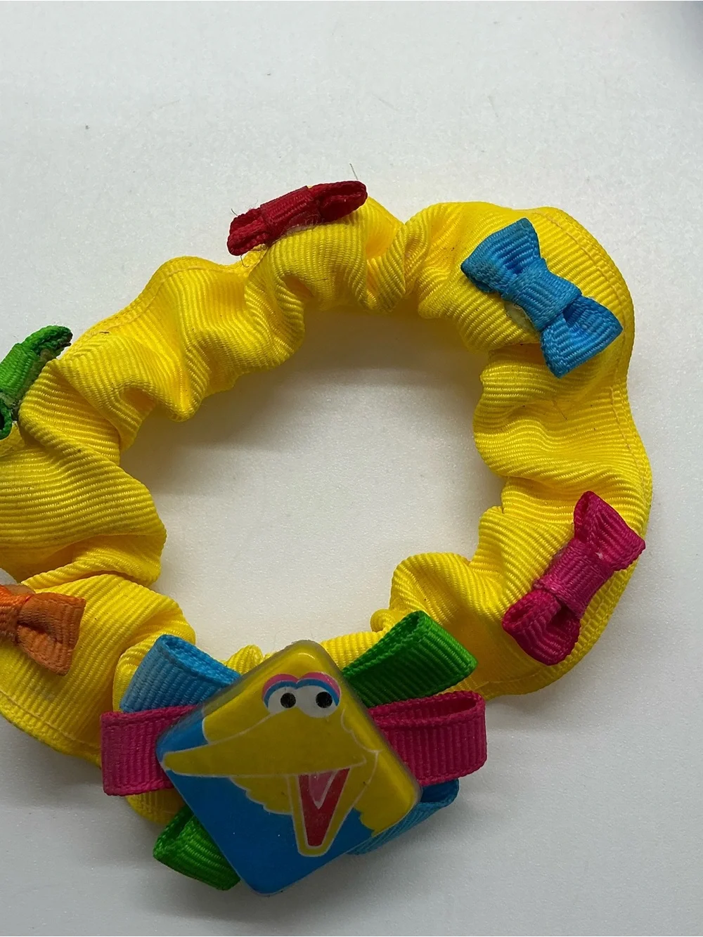 Vtg 90’s Jim Henson’s Sesame Street Hair Accessories Headband, Barrettes, Scrunc